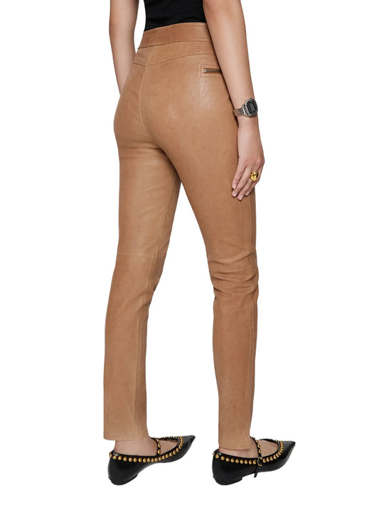 Finch Ridge Quilted Leather Luxe Joggers