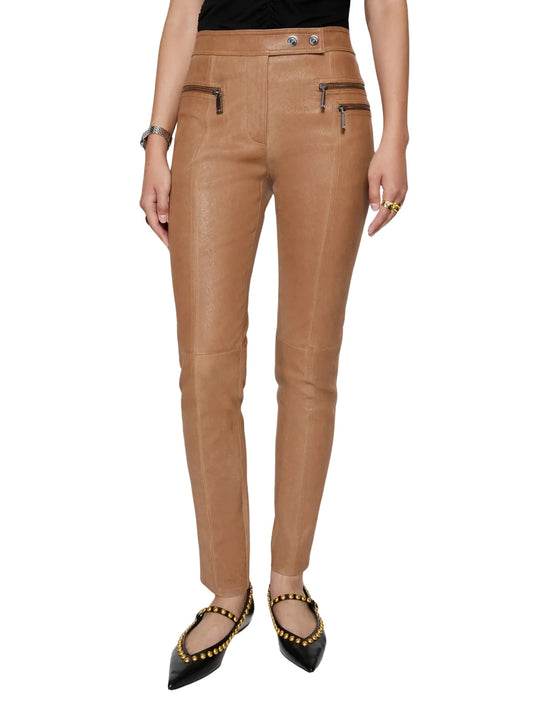 Finch Ridge Quilted Leather Luxe Joggers