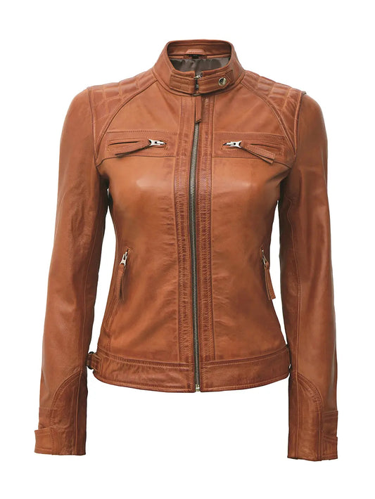 Heritage Cafe Racer Leather Jacket