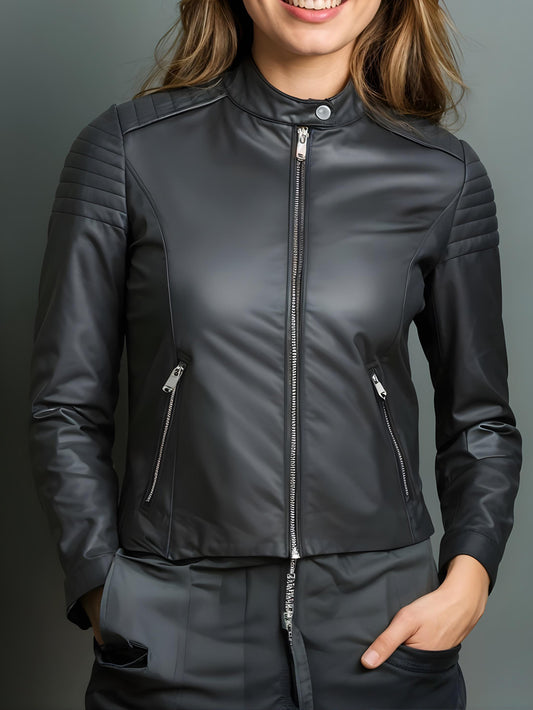 Nova Chic Cafe Racer Jacket