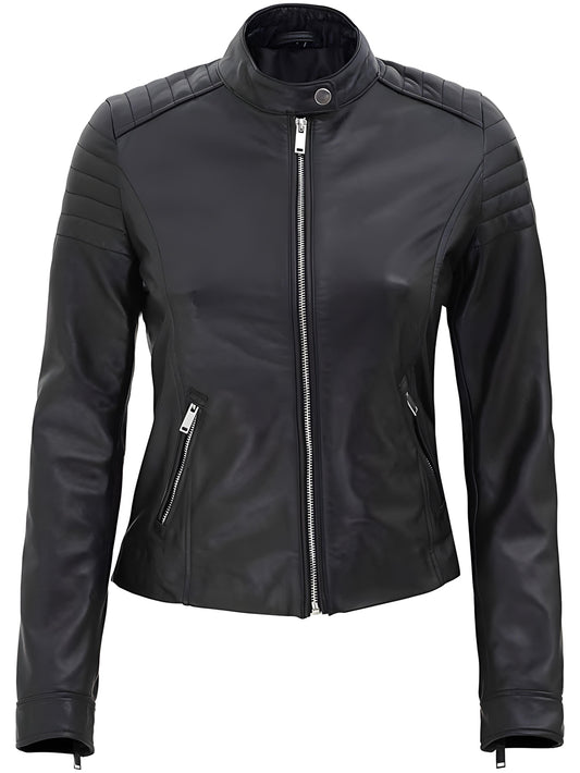 Nova Chic Cafe Racer Jacket