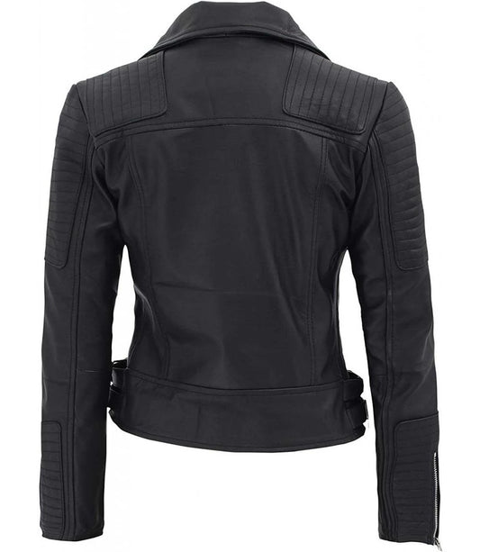 UrbanHides BladePulse Custom-Made Women's Leather Jacket
